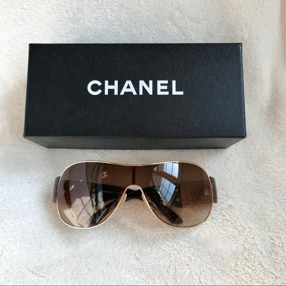 CHANEL Women’s Shield Sunglasses